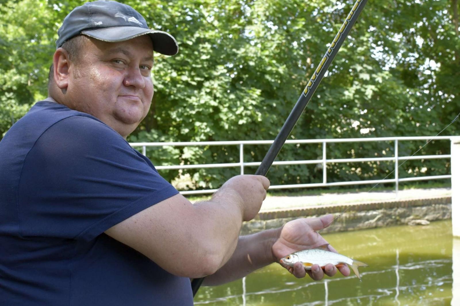 Zdjęcie w galerii na portalu naszraciborz.pl: Zawody w Krowiarkach. Wędkarze lubią tu przyjeżdżać wiadomości z regionu