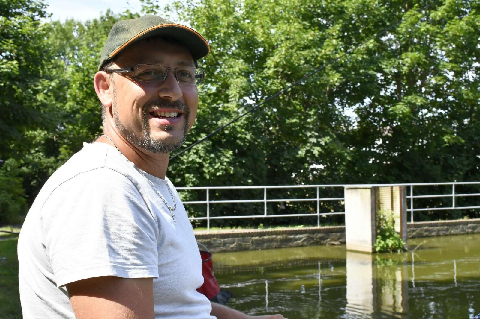 Zdjęcie w galerii na portalu naszraciborz.pl: Zawody w Krowiarkach. Wędkarze lubią tu przyjeżdżać wiadomości z regionu