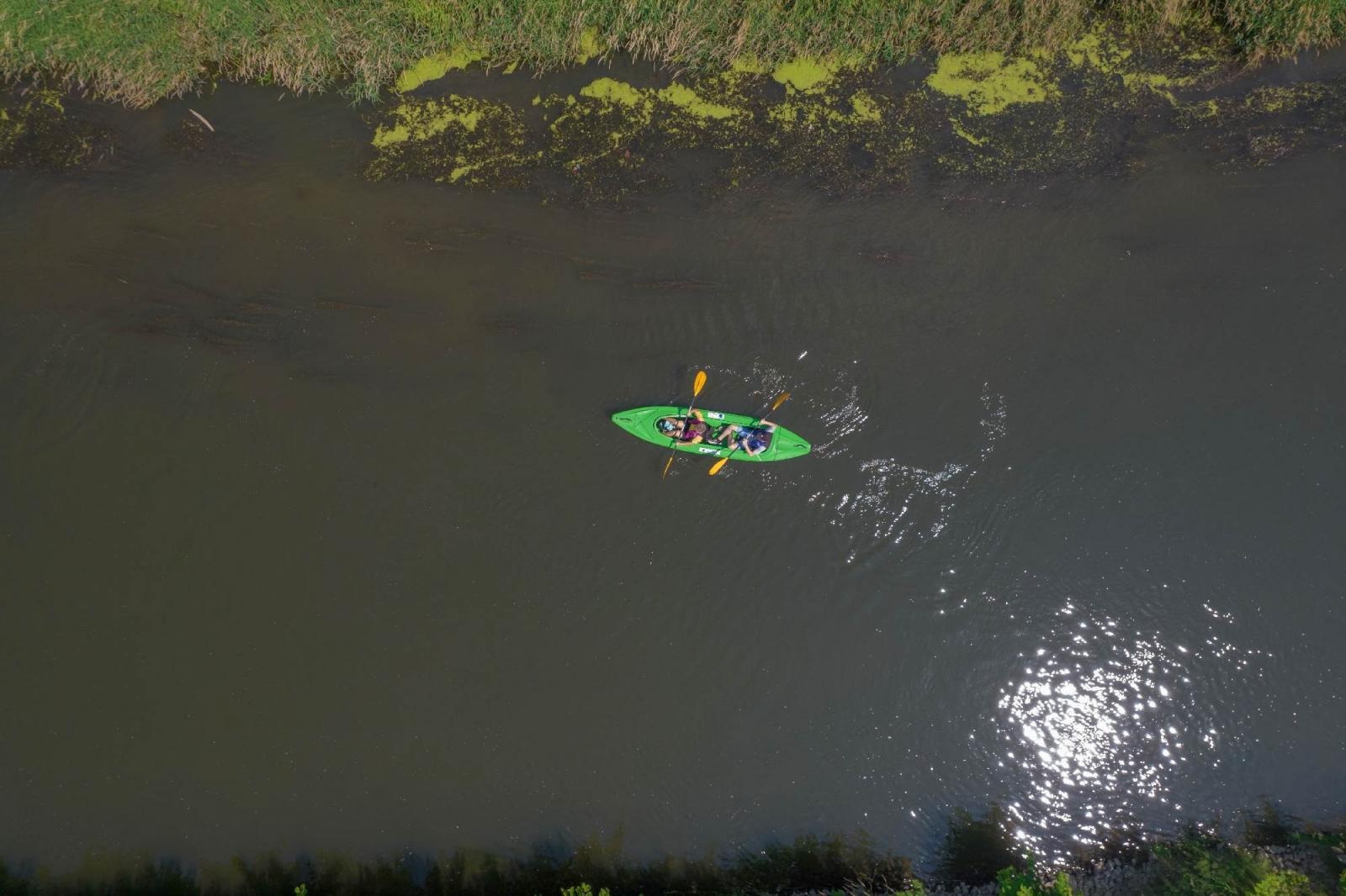 Zdjęcie w galerii na portalu naszraciborz.pl: Raciborskie Pływadło z lotu ptaka [FOTO i WIDEO] wiadomości z regionu