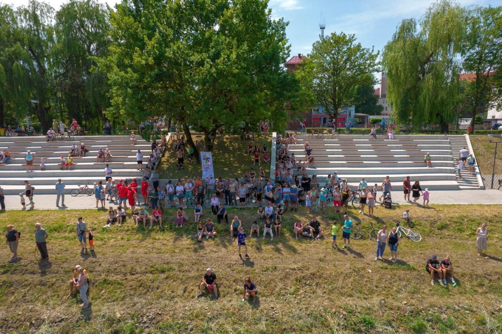 Zdjęcie w galerii na portalu naszraciborz.pl: Raciborskie Pływadło z lotu ptaka [FOTO i WIDEO] wiadomości z regionu