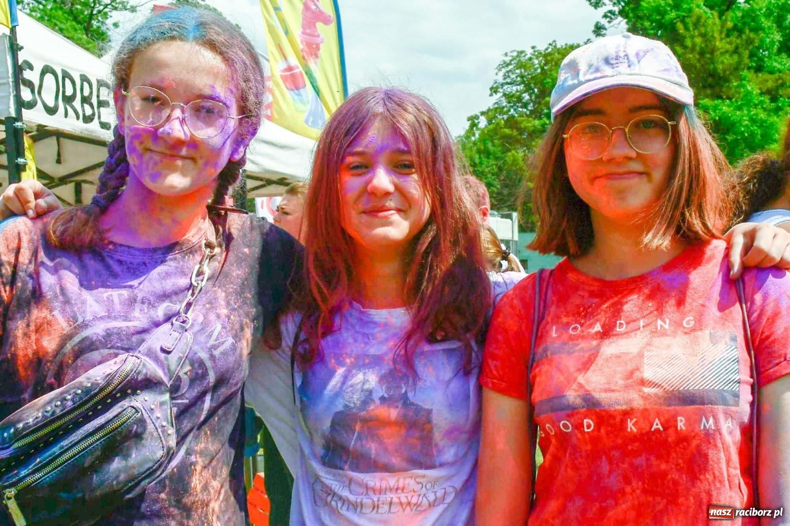 Zdjęcie w galerii na portalu naszraciborz.pl: Raciborskie Holi Święto Kolorów wiadomości z regionu