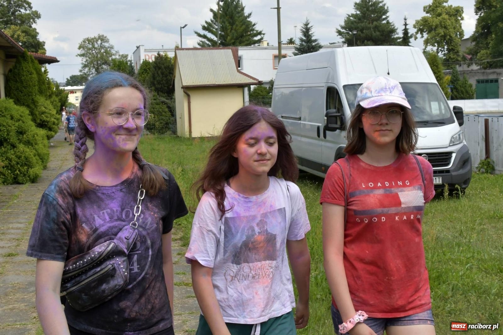 Zdjęcie w galerii na portalu naszraciborz.pl: Raciborskie Holi Święto Kolorów wiadomości z regionu