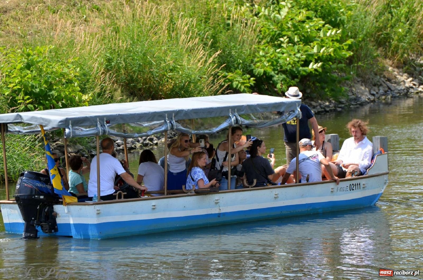 Zdjęcie w galerii na portalu naszraciborz.pl: Ponad trzydzieści pływadeł wypłynęło z Raciborza [FOTO i WIDEO] wiadomości z regionu