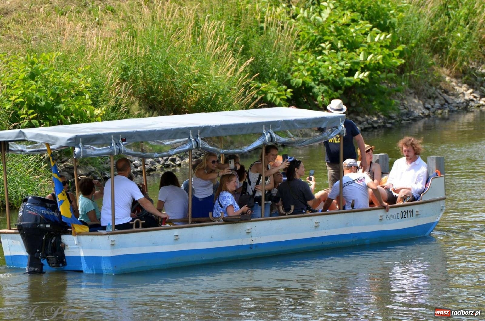 Zdjęcie w galerii na portalu naszraciborz.pl: Ponad trzydzieści pływadeł wypłynęło z Raciborza [FOTO i WIDEO] wiadomości z regionu