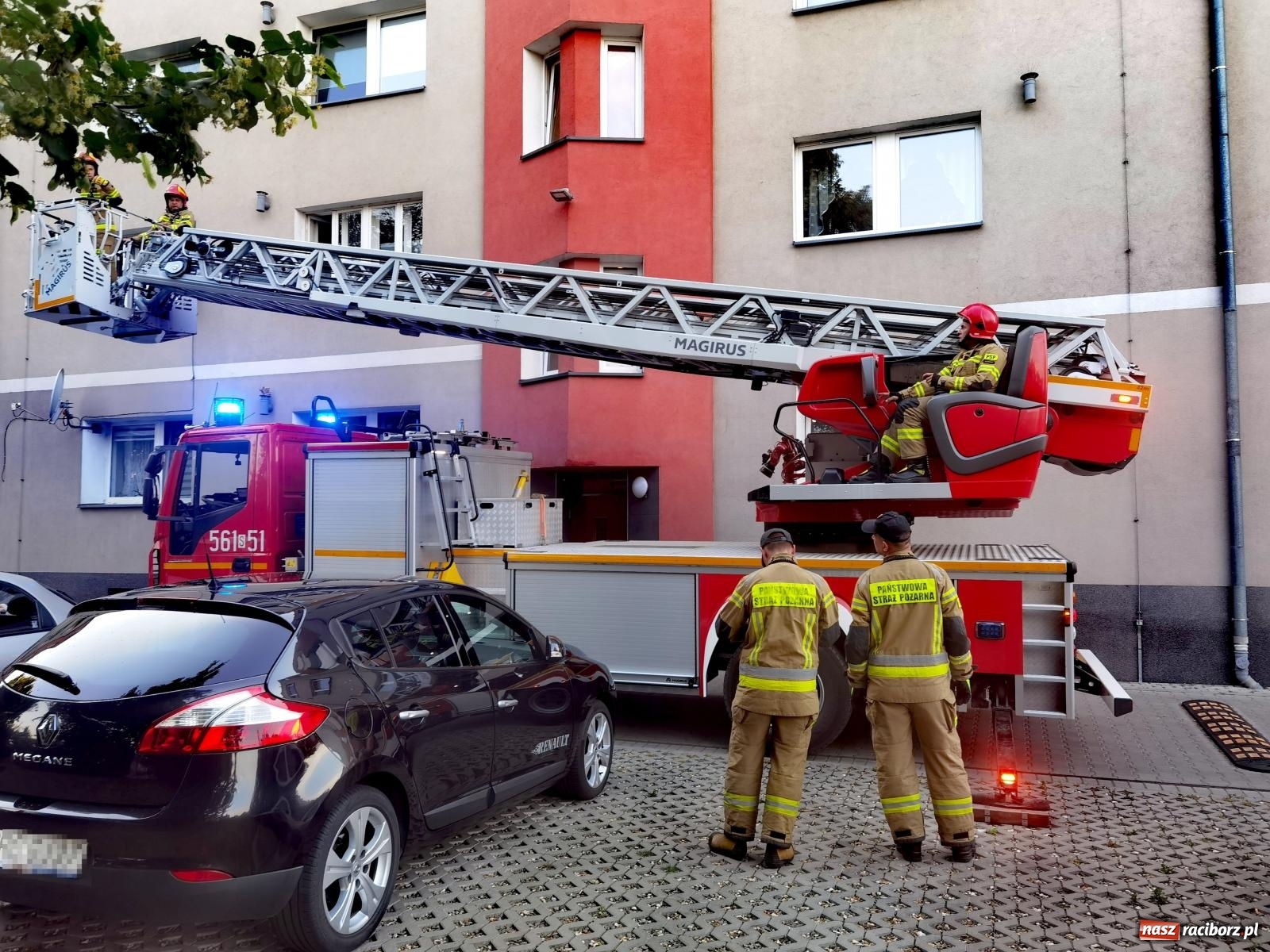 Zdjęcie w galerii na portalu naszraciborz.pl: Raport 998. Czad przy Drzymały i Kościuszki wiadomości z regionu