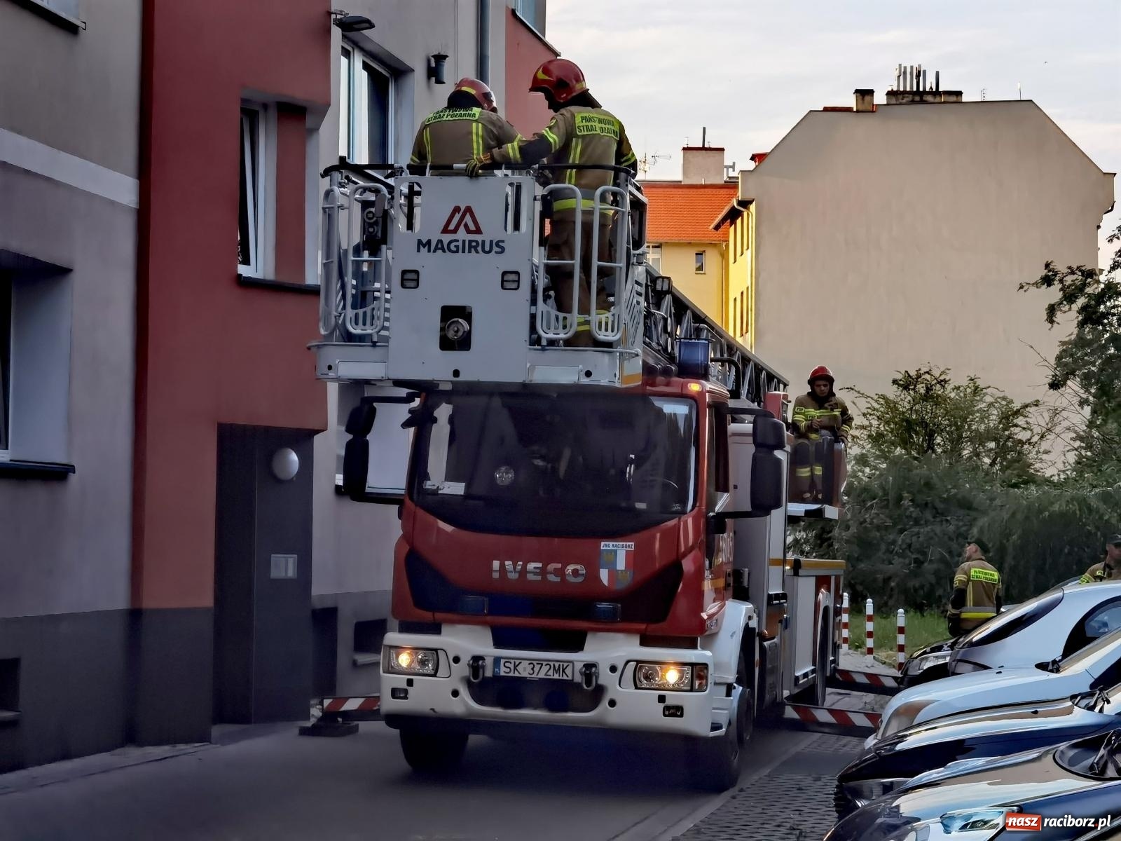 Zdjęcie w galerii na portalu naszraciborz.pl: Raport 998. Czad przy Drzymały i Kościuszki wiadomości z regionu