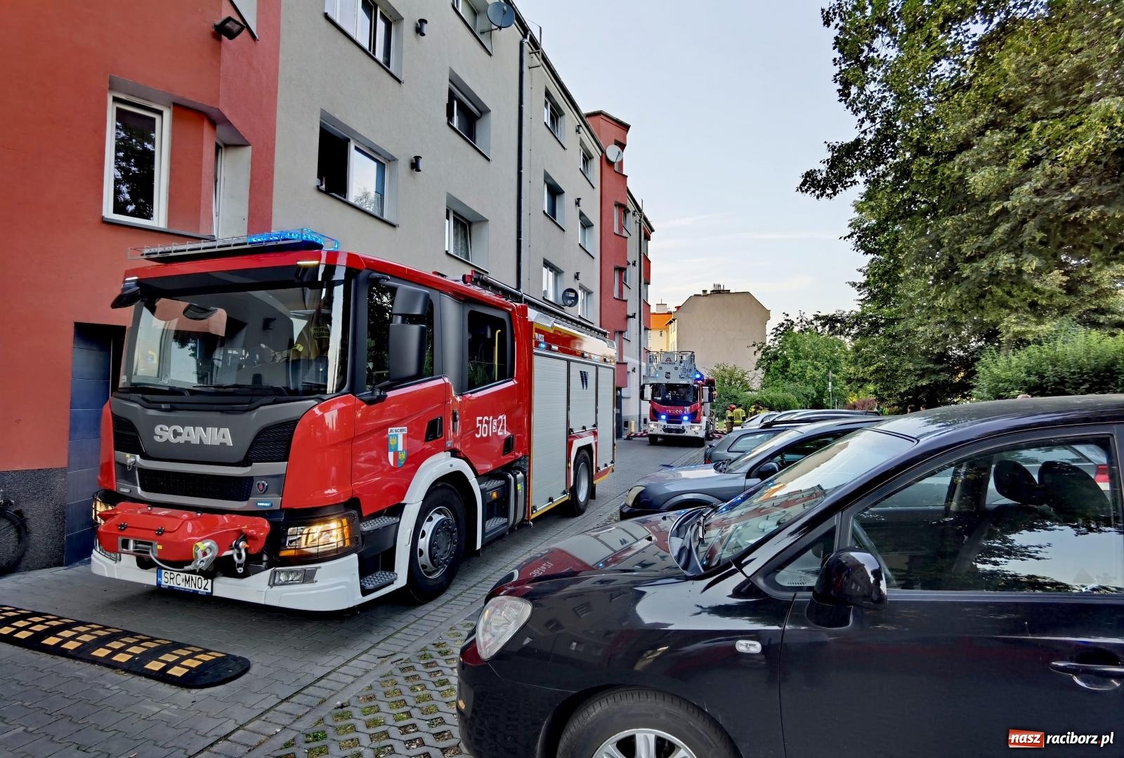 Zdjęcie w galerii na portalu naszraciborz.pl: Raport 998. Czad przy Drzymały i Kościuszki wiadomości z regionu