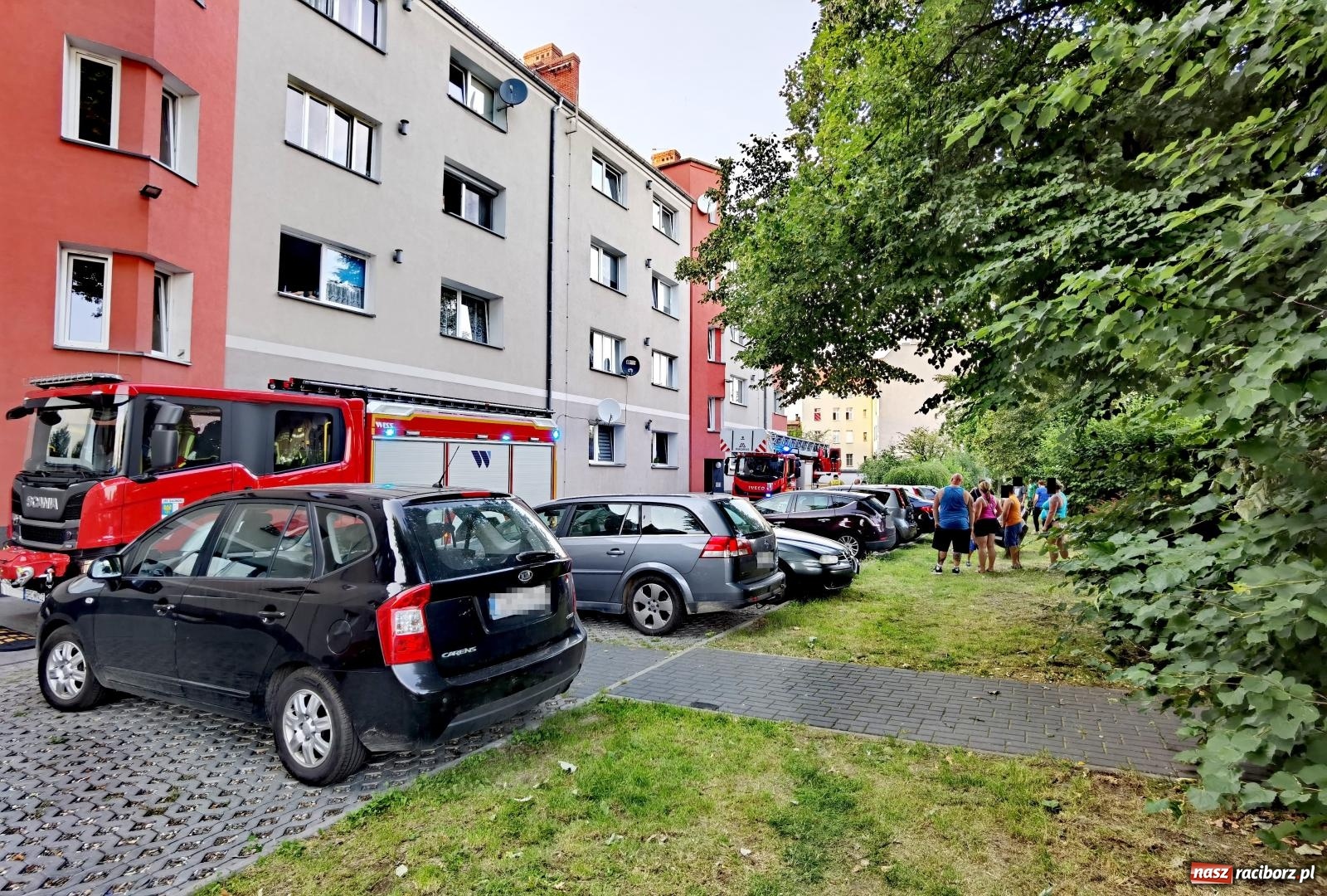 Zdjęcie w galerii na portalu naszraciborz.pl: Raport 998. Czad przy Drzymały i Kościuszki wiadomości z regionu