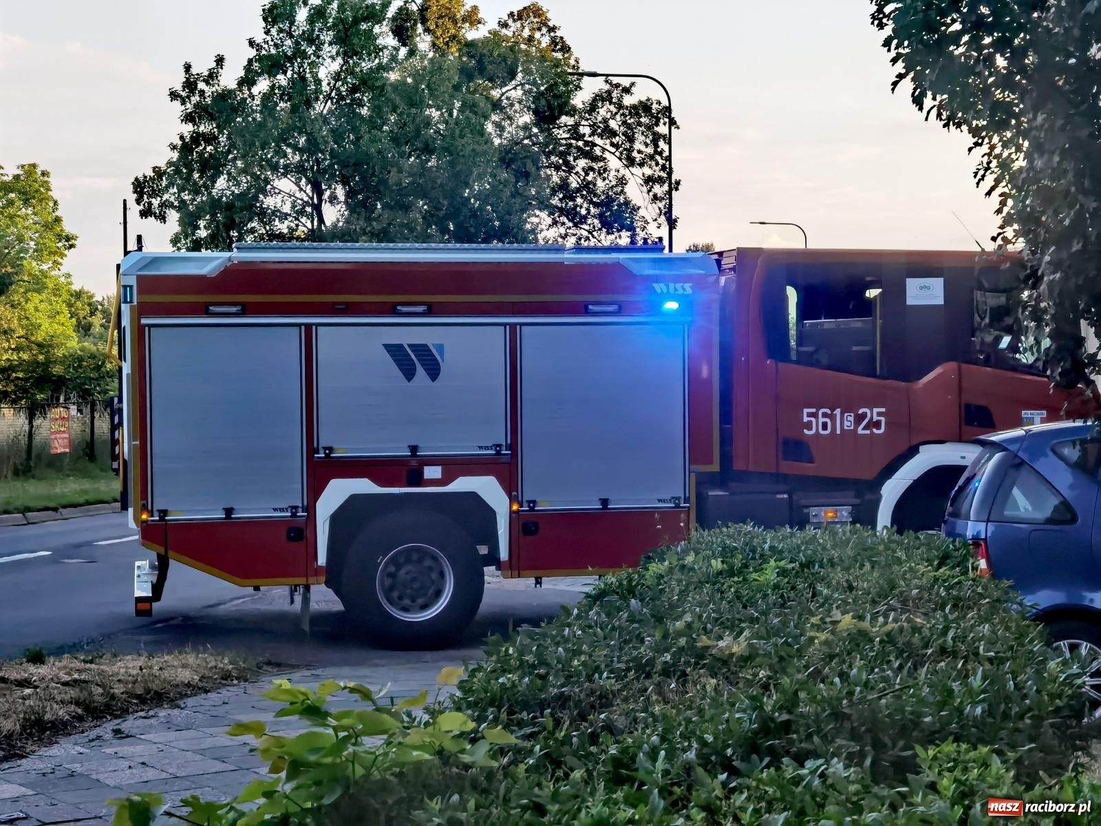 Zdjęcie w galerii na portalu naszraciborz.pl: Raport 998. Czad przy Drzymały i Kościuszki wiadomości z regionu