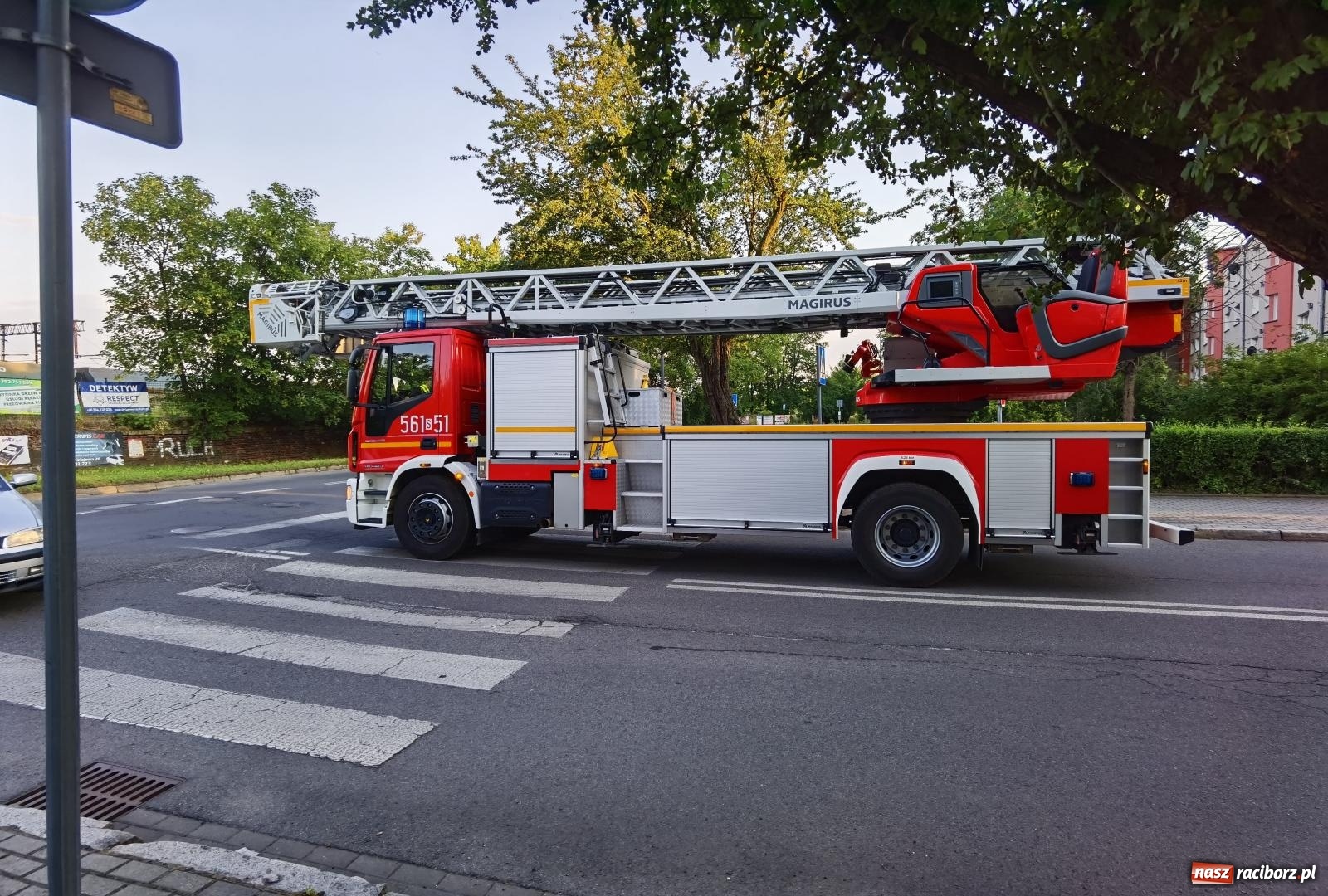 Zdjęcie w galerii na portalu naszraciborz.pl: Raport 998. Czad przy Drzymały i Kościuszki wiadomości z regionu
