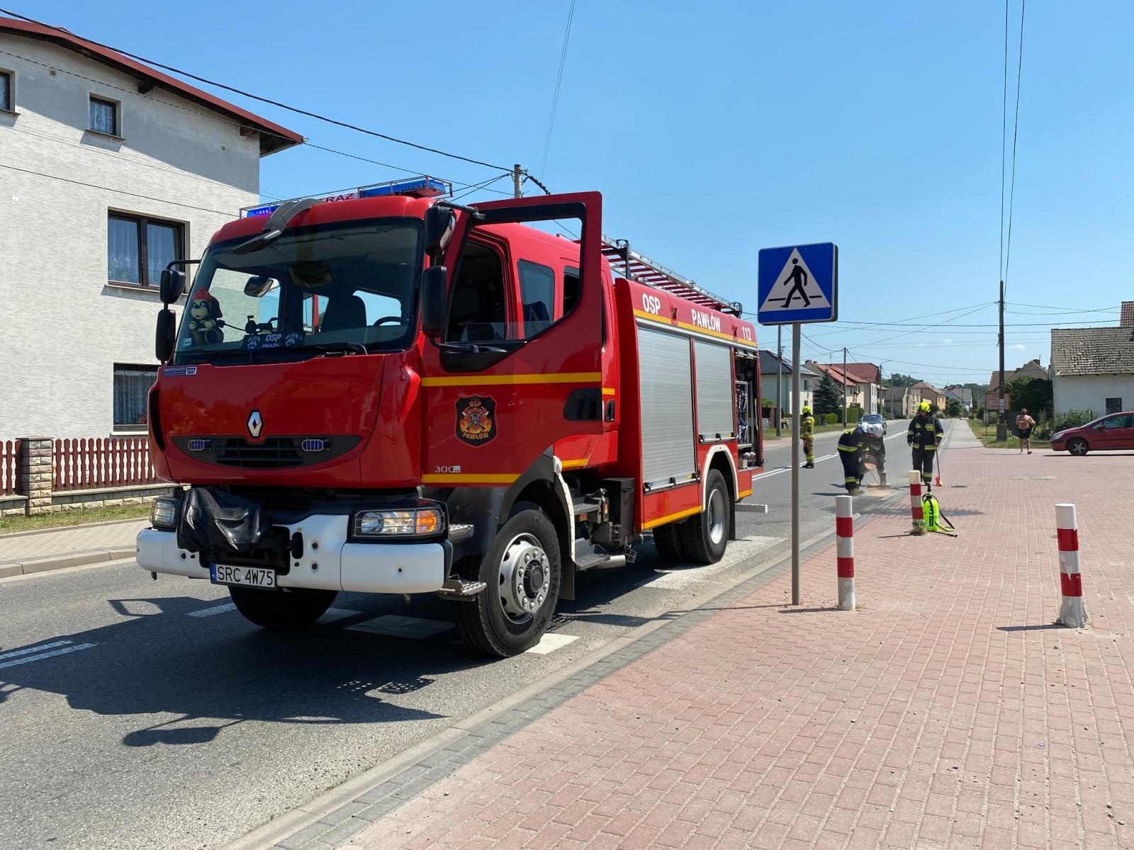 Zdjęcie w galerii na portalu naszraciborz.pl: Raport 998. Osy zdominowały strażacką służbę. Plama w Pawłowie wiadomości z regionu