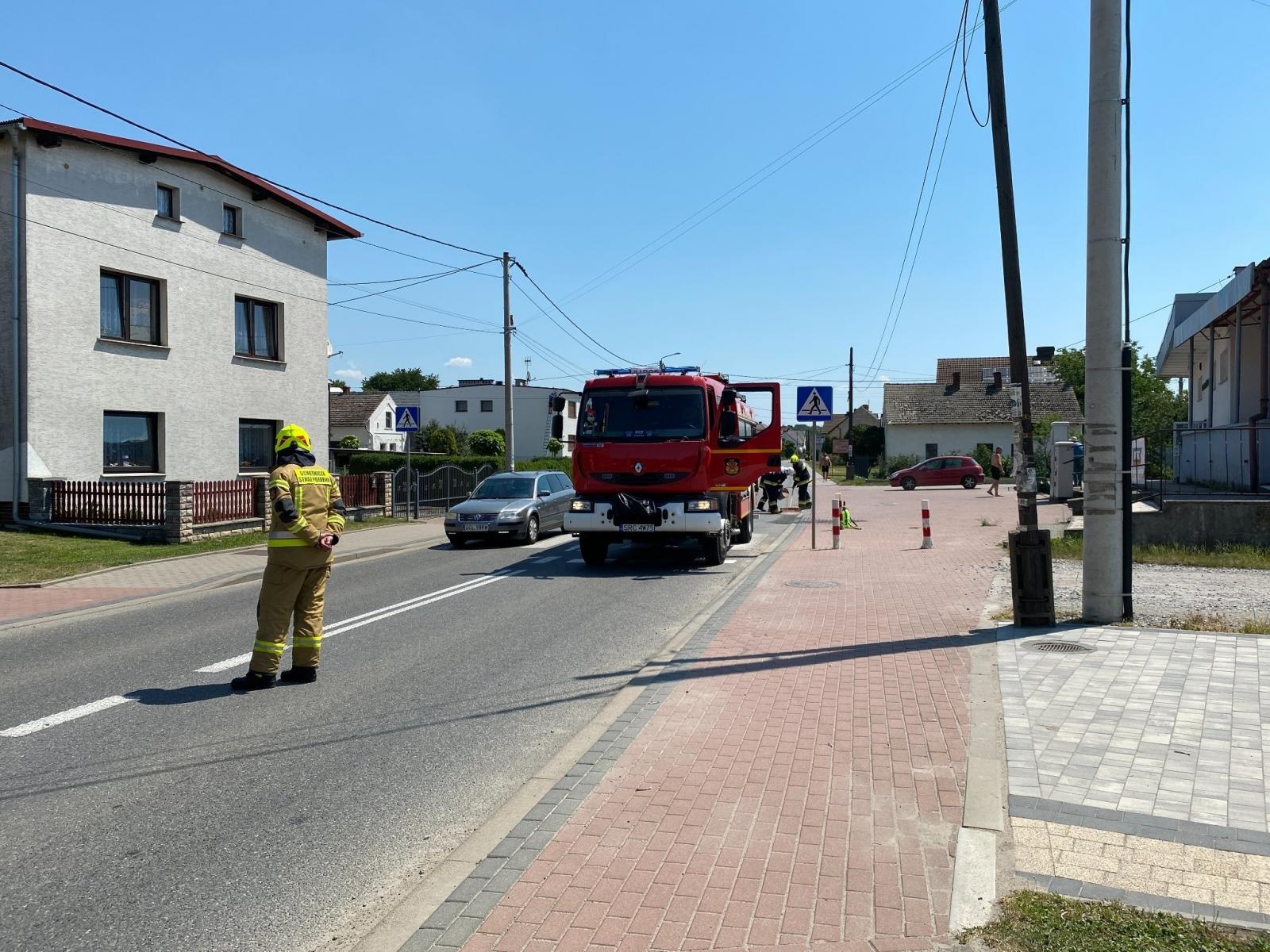 Zdjęcie w galerii na portalu naszraciborz.pl: Raport 998. Osy zdominowały strażacką służbę. Plama w Pawłowie wiadomości z regionu
