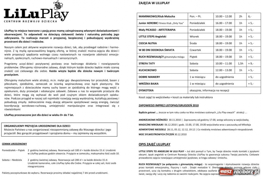 Zdjęcie w galerii na portalu naszraciborz.pl: Najzabawniejsze miejsce w mieście wiadomości z regionu