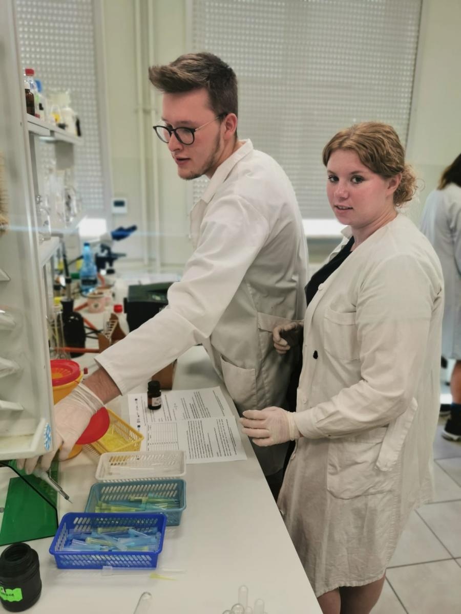 Zdjęcie w galerii na portalu naszraciborz.pl: Ekologia i mikrobiologia w CKZiU nr 1 Budowlanka - Gastronomik wiadomości z regionu