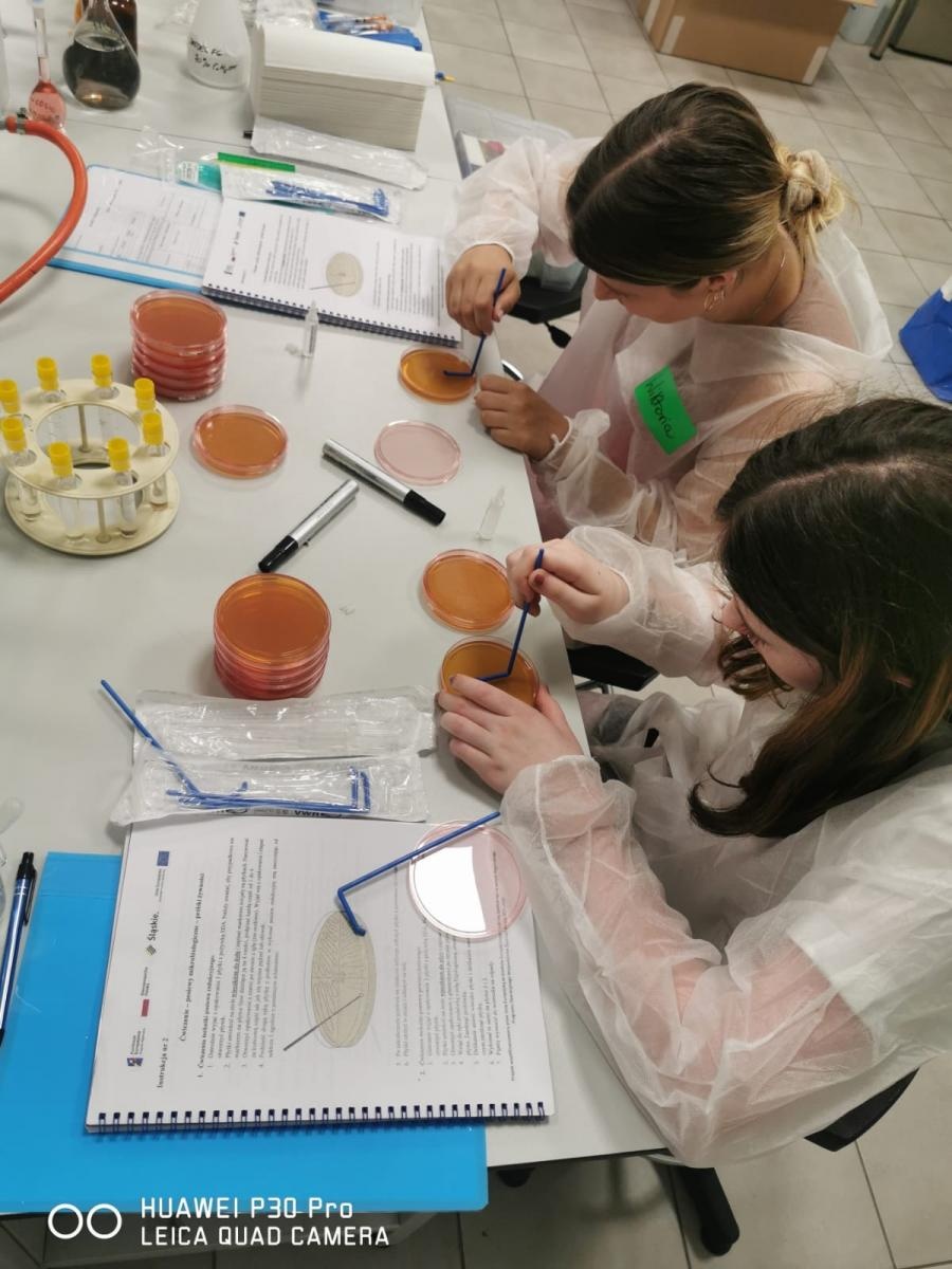 Zdjęcie w galerii na portalu naszraciborz.pl: Ekologia i mikrobiologia w CKZiU nr 1 Budowlanka - Gastronomik wiadomości z regionu