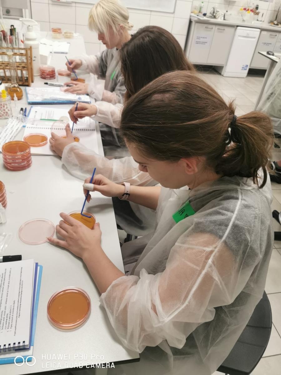 Zdjęcie w galerii na portalu naszraciborz.pl: Ekologia i mikrobiologia w CKZiU nr 1 Budowlanka - Gastronomik wiadomości z regionu