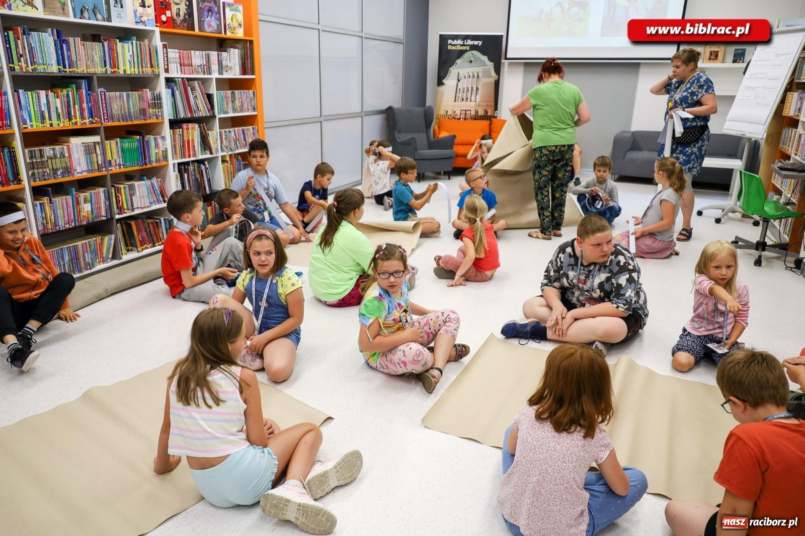 Zdjęcie w galerii na portalu naszraciborz.pl: Baśniowe Lato z Biblioteką rozpoczęte! wiadomości z regionu