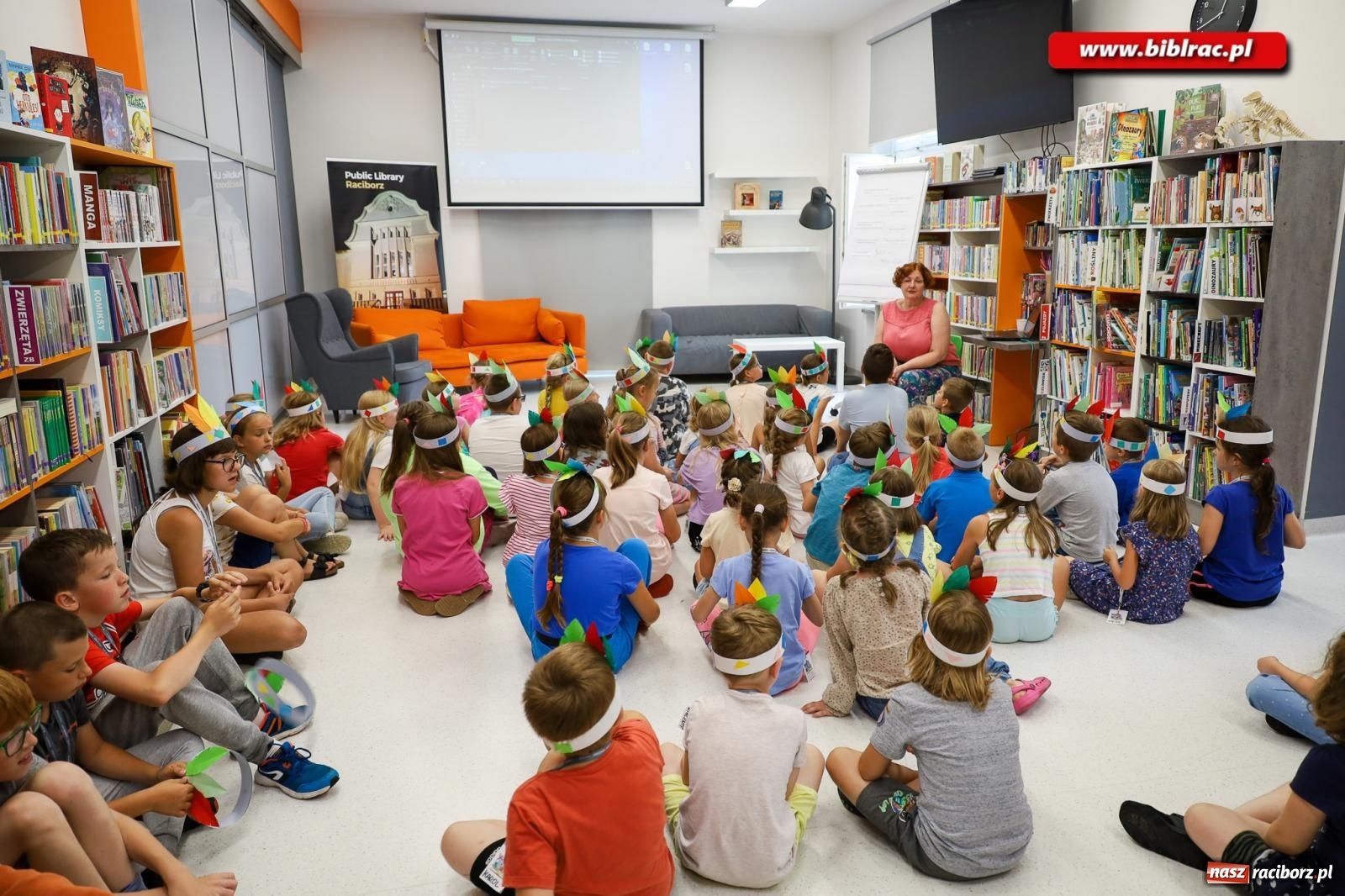 Zdjęcie w galerii na portalu naszraciborz.pl: Baśniowe Lato z Biblioteką rozpoczęte! wiadomości z regionu