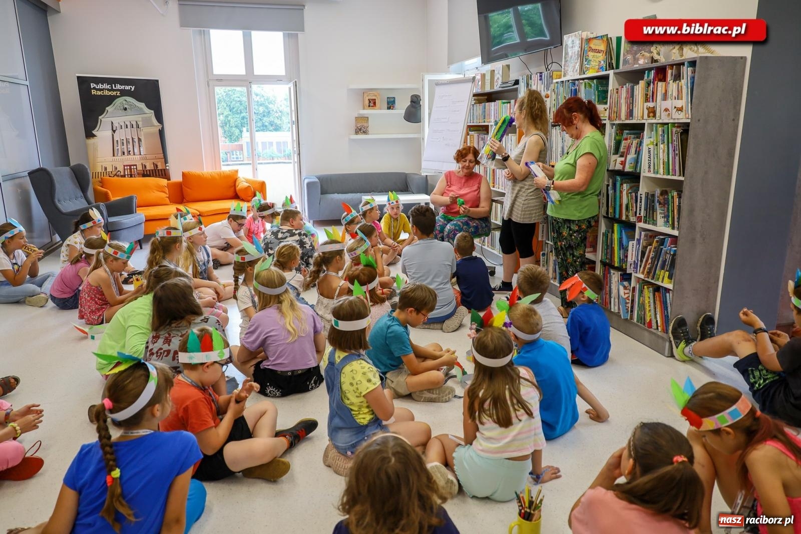 Zdjęcie w galerii na portalu naszraciborz.pl: Baśniowe Lato z Biblioteką rozpoczęte! wiadomości z regionu