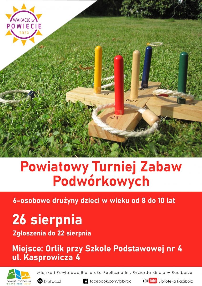 Zdjęcie w galerii na portalu naszraciborz.pl: Wakacje w powiecie z Biblioteką wiadomości z regionu