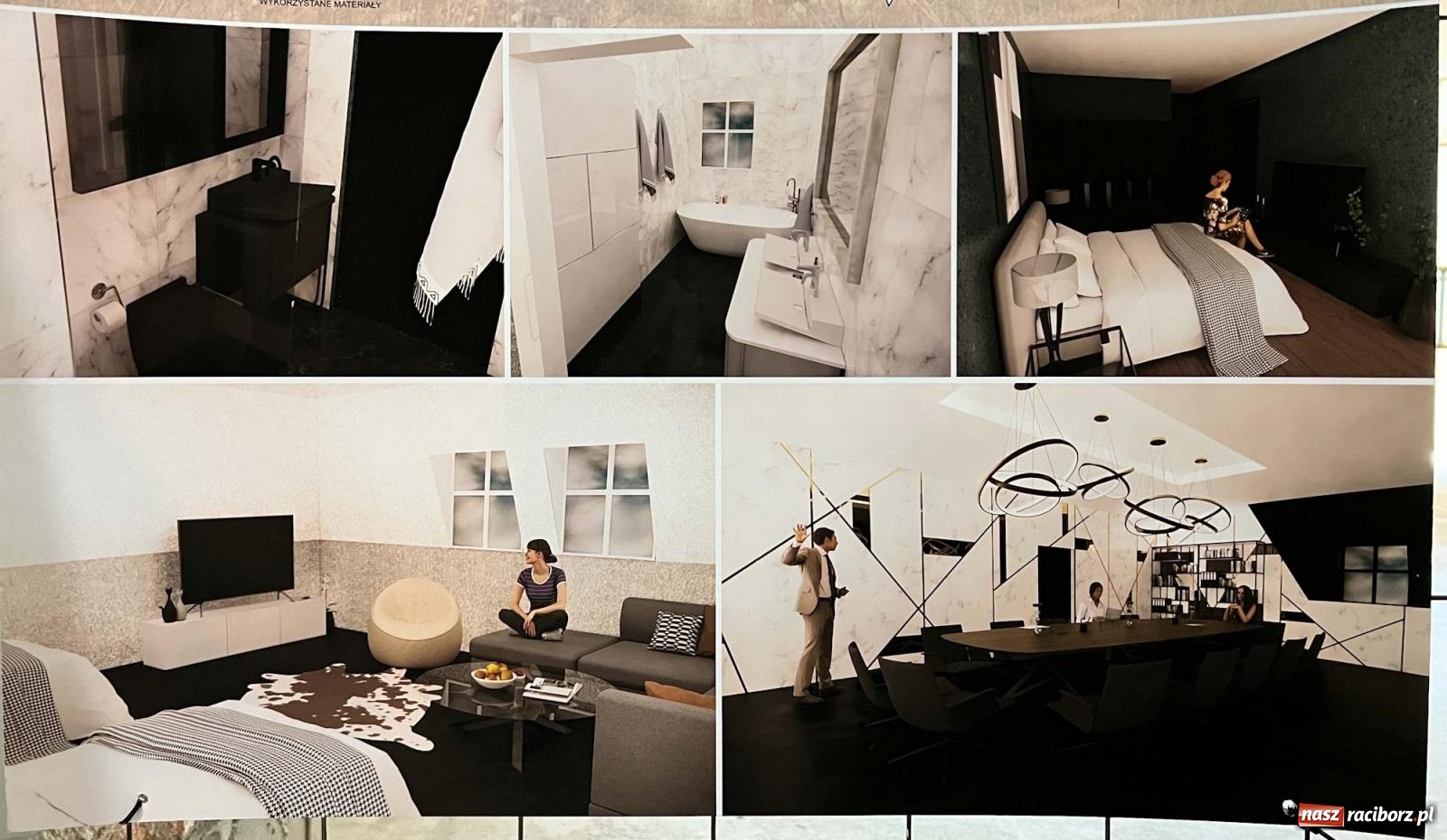 Zdjęcie w galerii na portalu naszraciborz.pl: Wyobraźnia uwolniona. Studenci pokazali jak mogłyby wyglądać wnętrza rzuchowskiego pałacu [FOTO i WIDEO] wiadomości z regionu