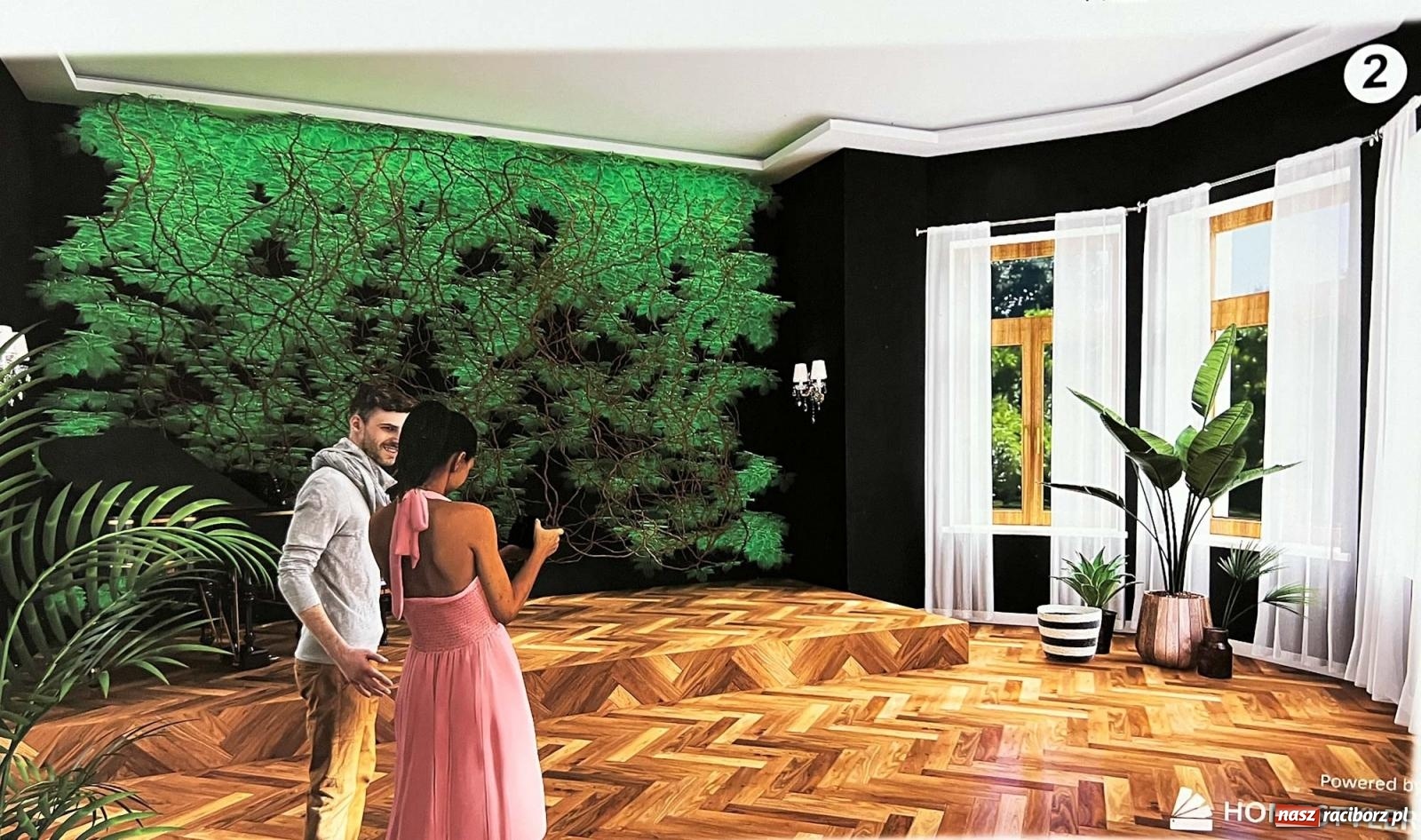 Zdjęcie w galerii na portalu naszraciborz.pl: Wyobraźnia uwolniona. Studenci pokazali jak mogłyby wyglądać wnętrza rzuchowskiego pałacu [FOTO i WIDEO] wiadomości z regionu