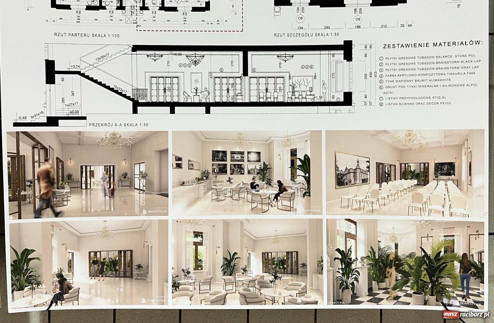 Zdjęcie w galerii na portalu naszraciborz.pl: Wyobraźnia uwolniona. Studenci pokazali jak mogłyby wyglądać wnętrza rzuchowskiego pałacu [FOTO i WIDEO] wiadomości z regionu