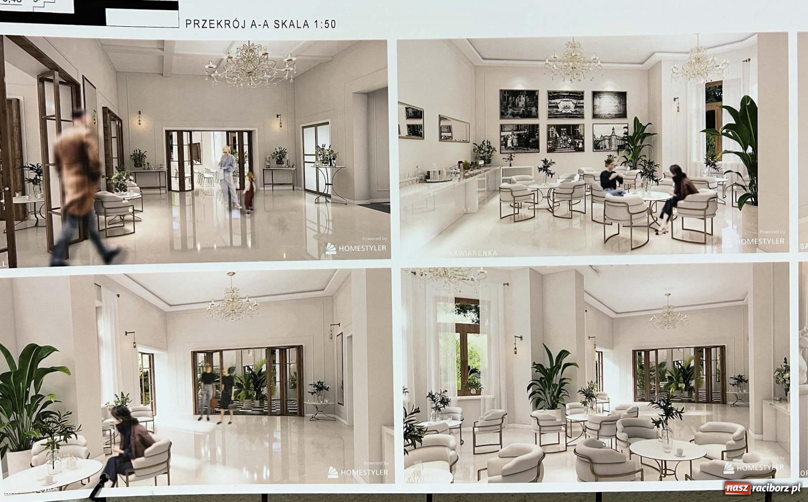 Zdjęcie w galerii na portalu naszraciborz.pl: Wyobraźnia uwolniona. Studenci pokazali jak mogłyby wyglądać wnętrza rzuchowskiego pałacu [FOTO i WIDEO] wiadomości z regionu