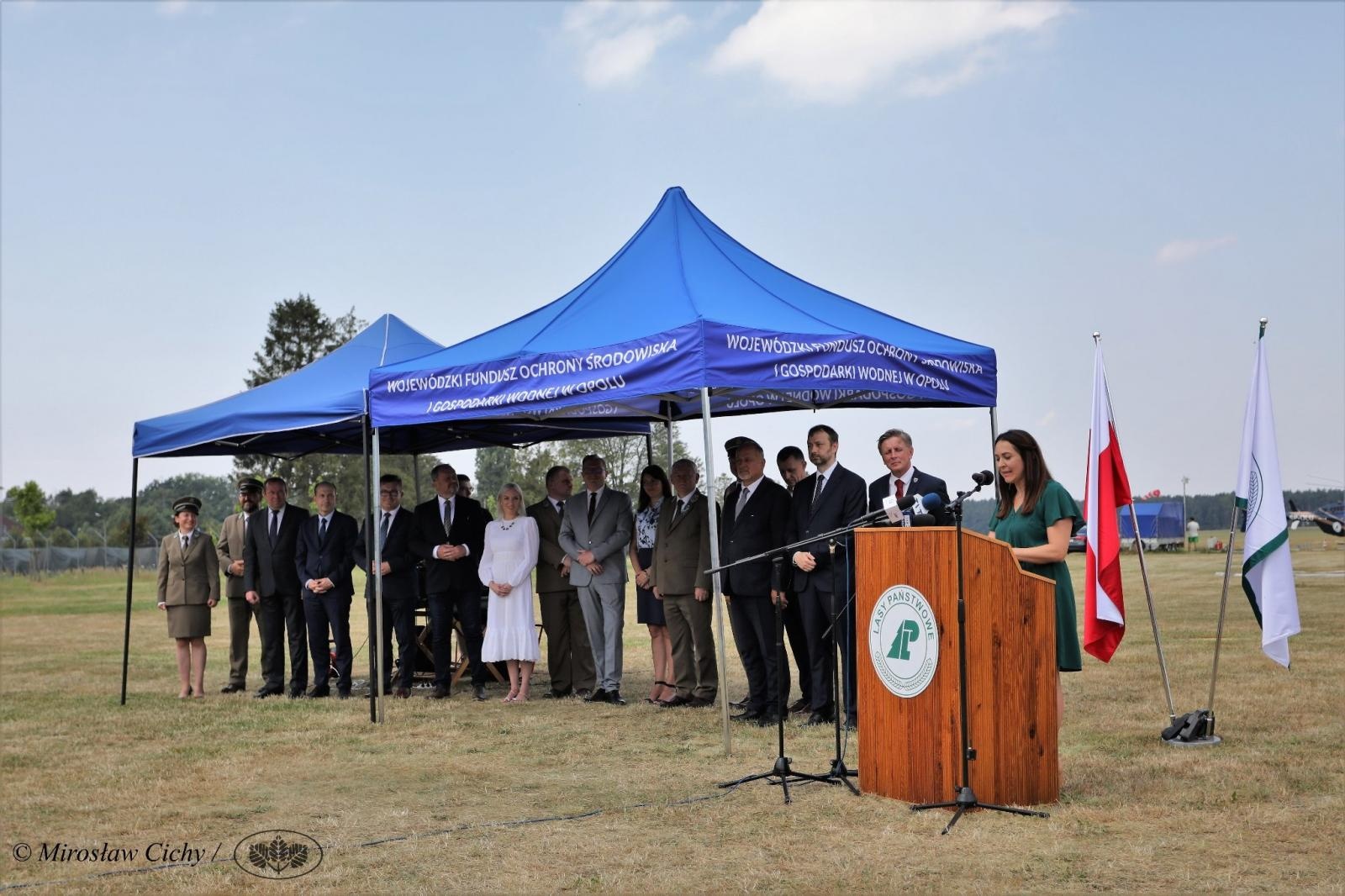 Zdjęcie w galerii na portalu naszraciborz.pl: Fundusze ochrony środowiska na rzecz bezpieczeństwa lasów wiadomości z regionu