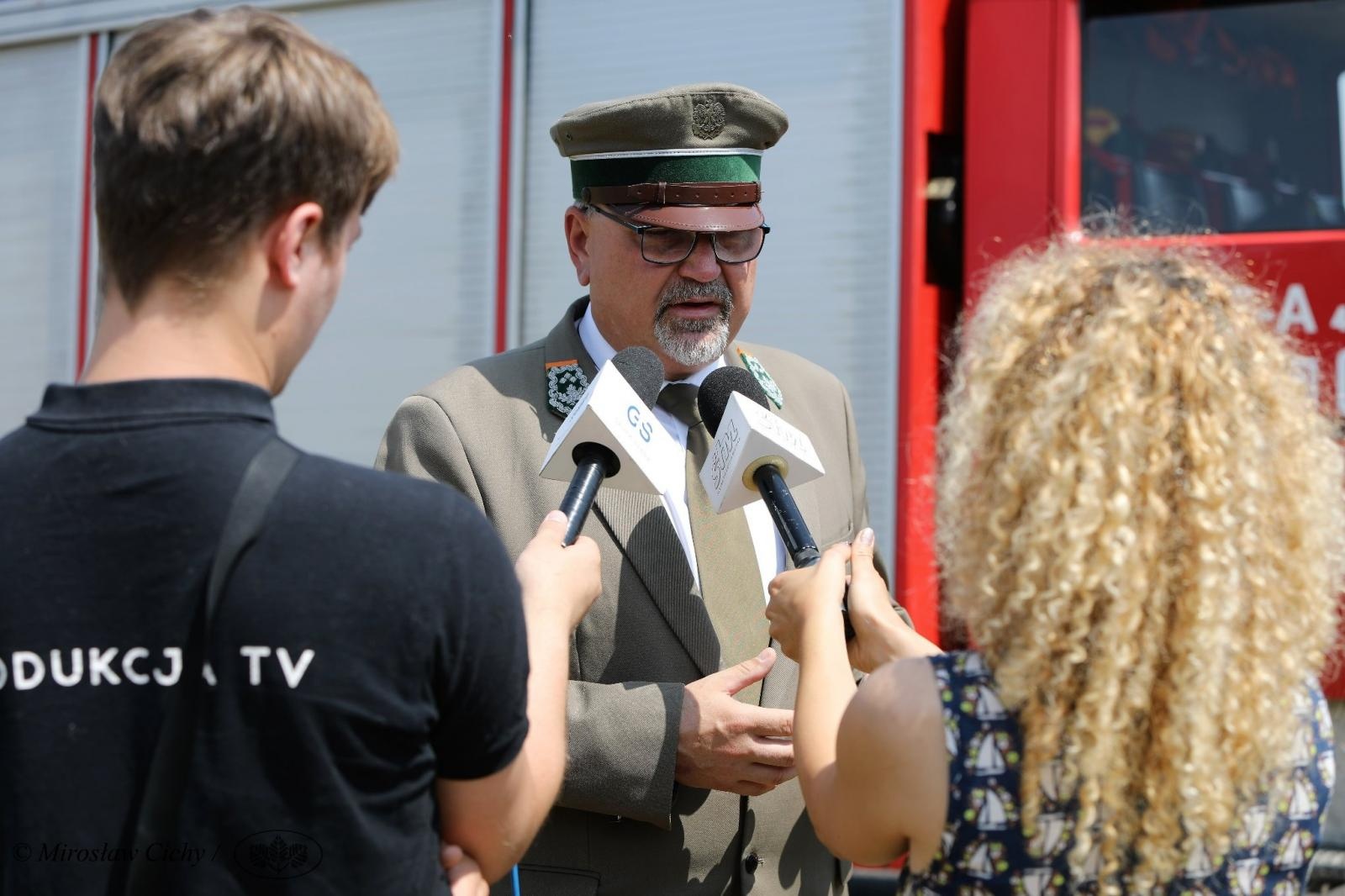 Zdjęcie w galerii na portalu naszraciborz.pl: Fundusze ochrony środowiska na rzecz bezpieczeństwa lasów wiadomości z regionu