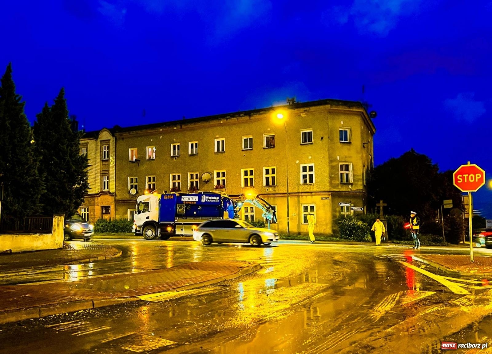 Zdjęcie w galerii na portalu naszraciborz.pl: Podtopione wiadukty, zabłocone drogi - Racibórz i okolice po burzy wiadomości z regionu