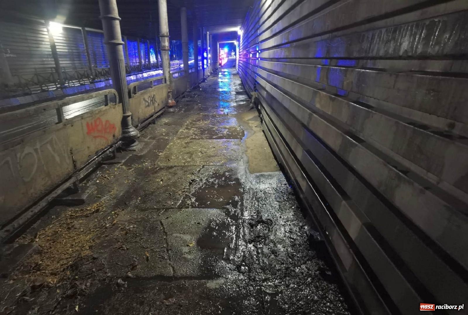 Zdjęcie w galerii na portalu naszraciborz.pl: Podtopione wiadukty, zabłocone drogi - Racibórz i okolice po burzy wiadomości z regionu