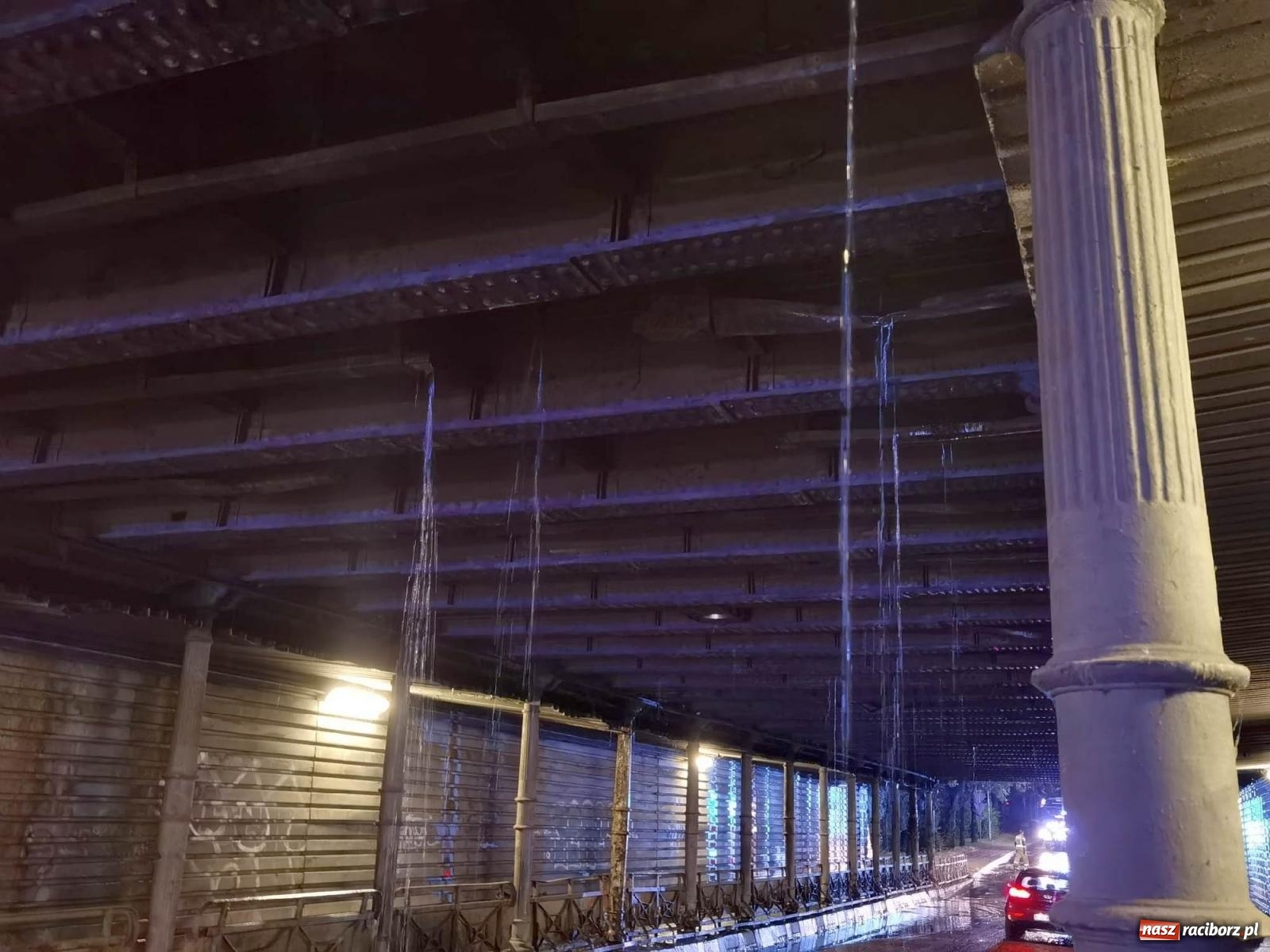 Zdjęcie w galerii na portalu naszraciborz.pl: Podtopione wiadukty, zabłocone drogi - Racibórz i okolice po burzy wiadomości z regionu