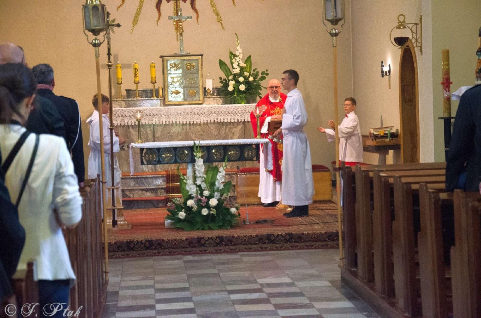 Zdjęcie w galerii na portalu naszraciborz.pl: Strażacy z Babic na 120-lecie jednostki dostali nowy sztandar [FOTO i WIDEO] wiadomości z regionu