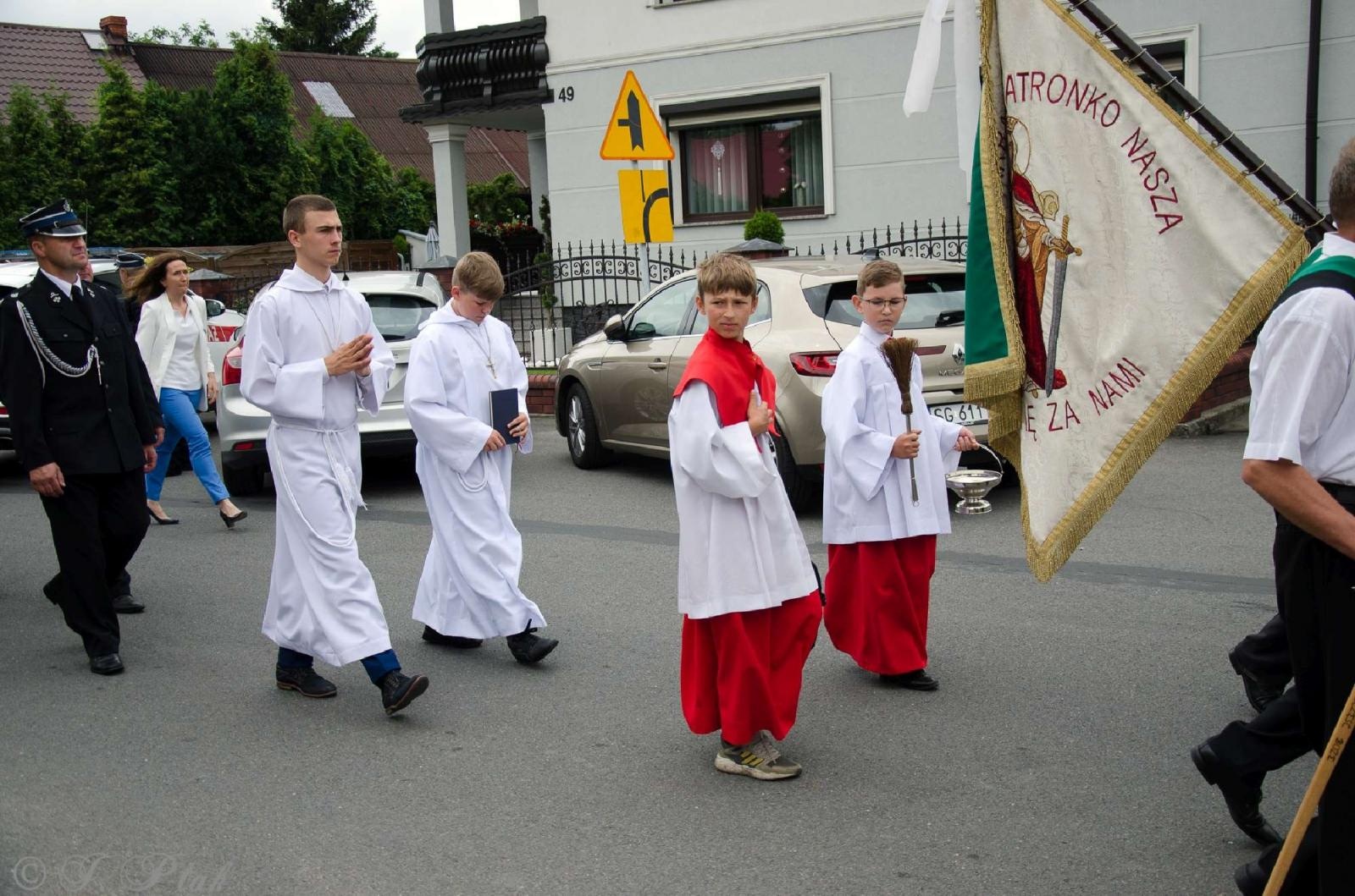 Zdjęcie w galerii na portalu naszraciborz.pl: Strażacy z Babic na 120-lecie jednostki dostali nowy sztandar [FOTO i WIDEO] wiadomości z regionu