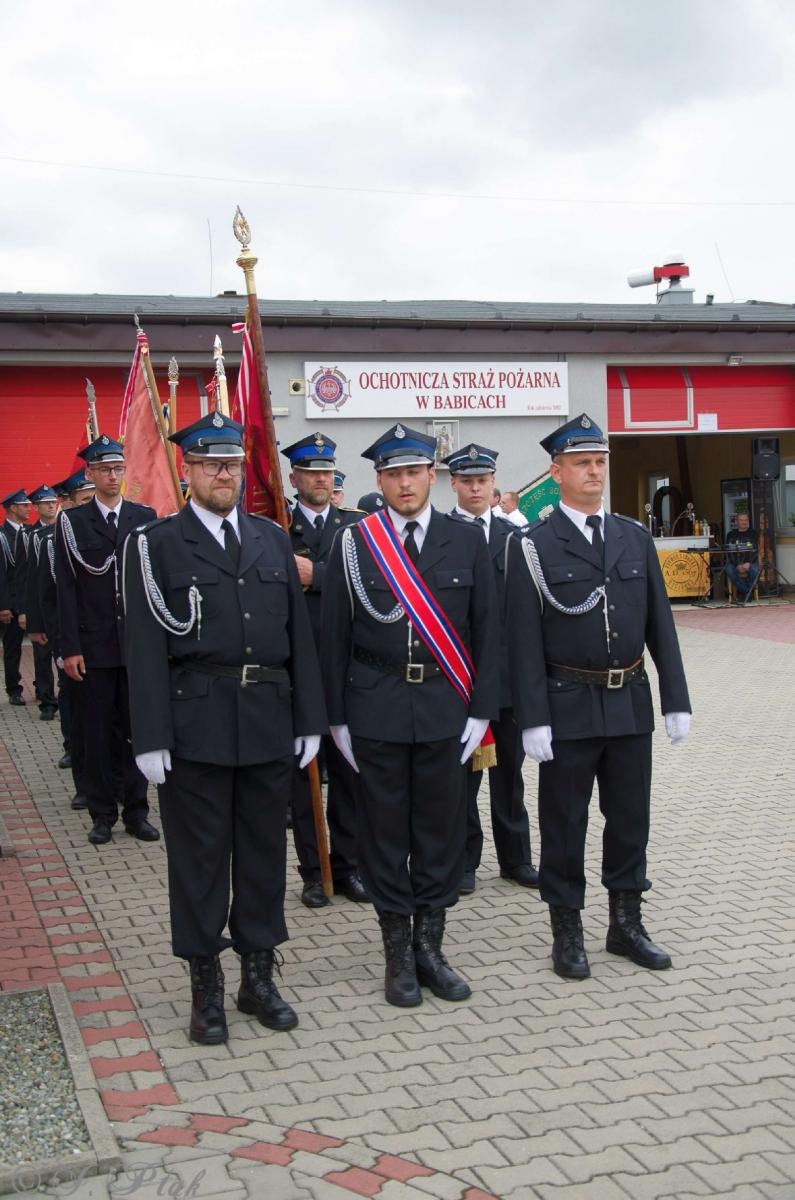 Zdjęcie w galerii na portalu naszraciborz.pl: Strażacy z Babic na 120-lecie jednostki dostali nowy sztandar [FOTO i WIDEO] wiadomości z regionu