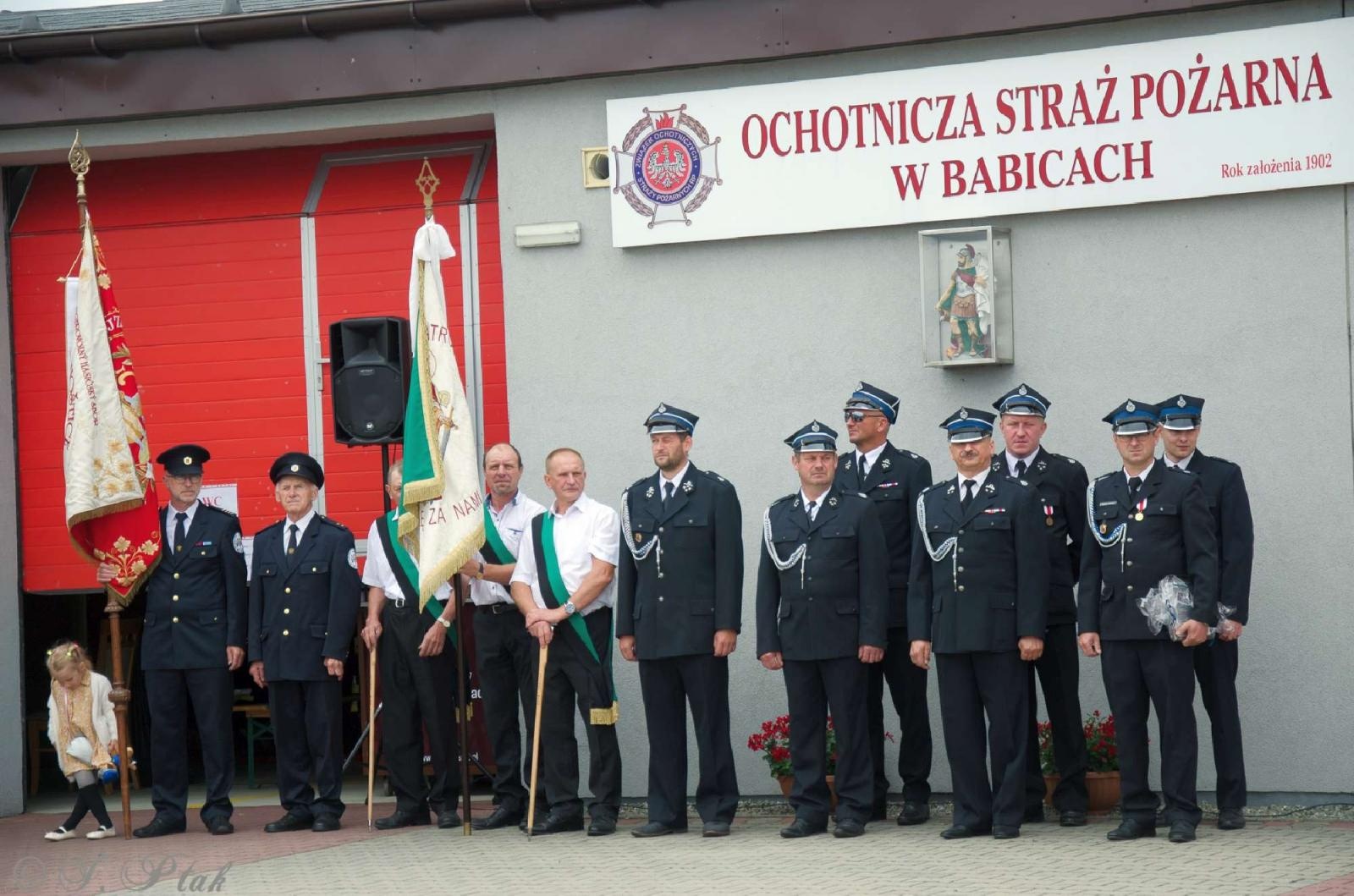 Zdjęcie w galerii na portalu naszraciborz.pl: Strażacy z Babic na 120-lecie jednostki dostali nowy sztandar [FOTO i WIDEO] wiadomości z regionu
