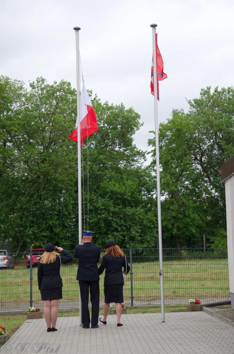 Zdjęcie w galerii na portalu naszraciborz.pl: Strażacy z Babic na 120-lecie jednostki dostali nowy sztandar [FOTO i WIDEO] wiadomości z regionu