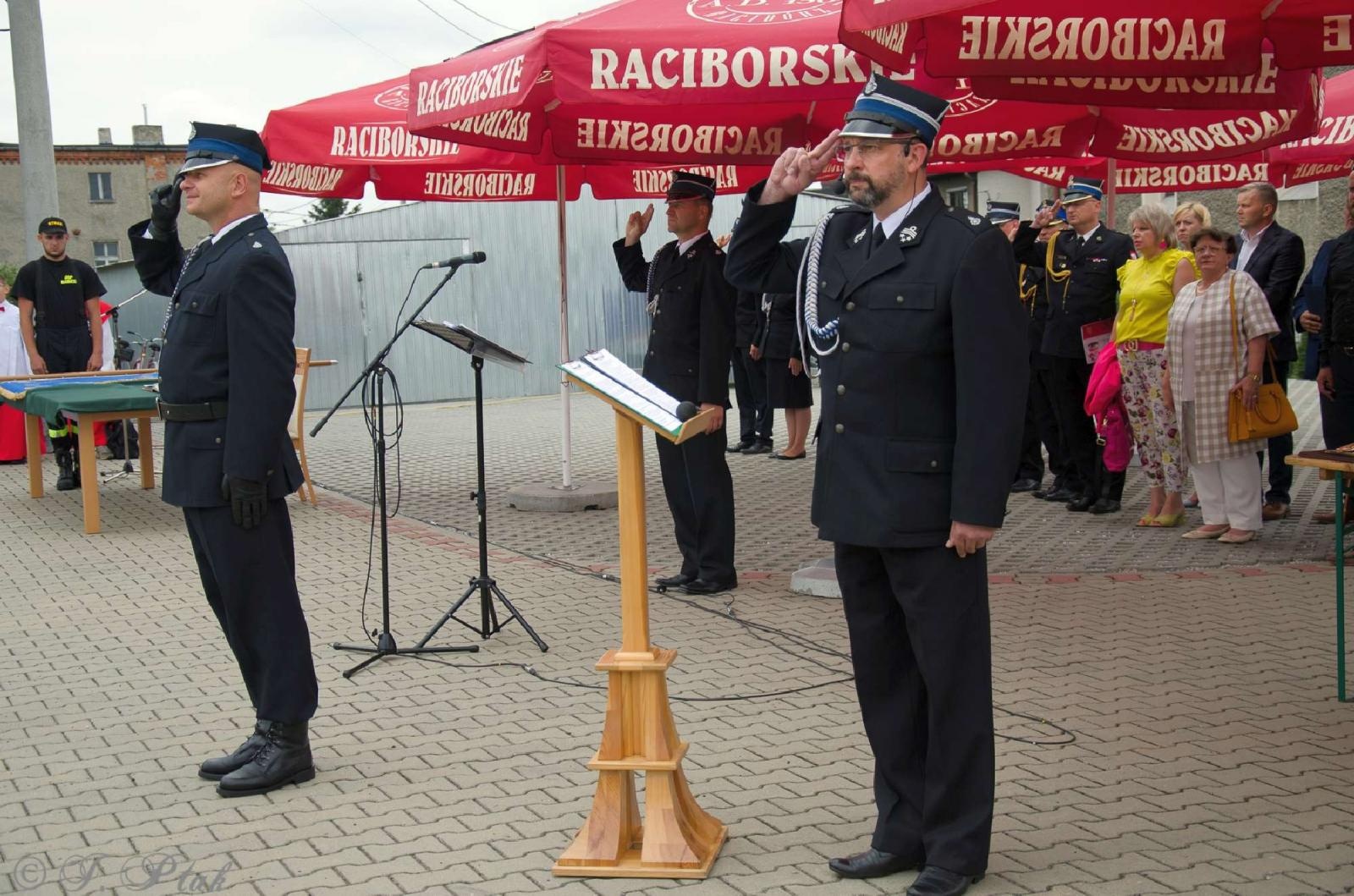 Zdjęcie w galerii na portalu naszraciborz.pl: Strażacy z Babic na 120-lecie jednostki dostali nowy sztandar [FOTO i WIDEO] wiadomości z regionu