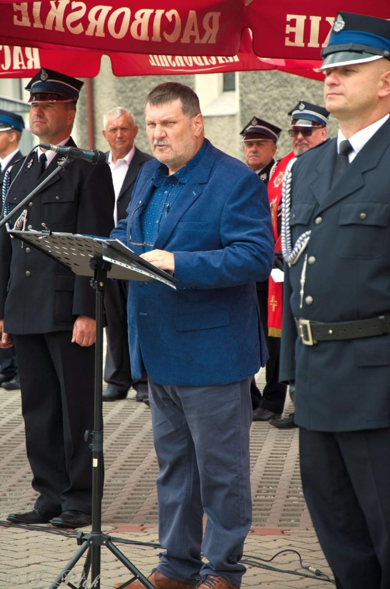 Zdjęcie w galerii na portalu naszraciborz.pl: Strażacy z Babic na 120-lecie jednostki dostali nowy sztandar [FOTO i WIDEO] wiadomości z regionu