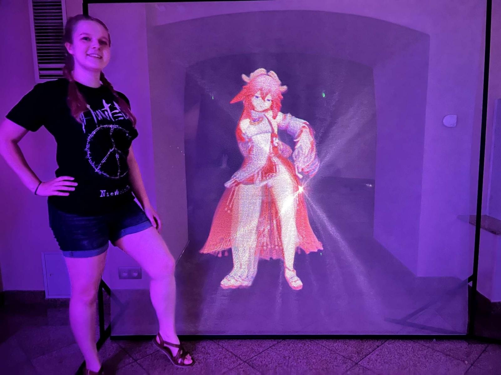 Zdjęcie w galerii na portalu naszraciborz.pl: Roztańczone hologramy i esportowa rywalizacja na zamku wiadomości z regionu