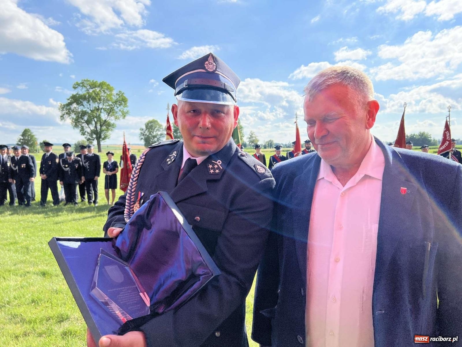 Zdjęcie w galerii na portalu naszraciborz.pl: Złoty Znak Związku na 100-lecie OSP Bojanów wiadomości z regionu