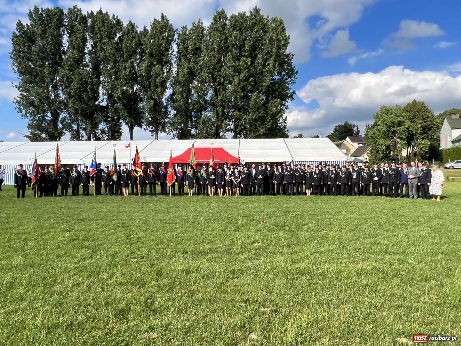 Zdjęcie w galerii na portalu naszraciborz.pl: Złoty Znak Związku na 100-lecie OSP Bojanów wiadomości z regionu