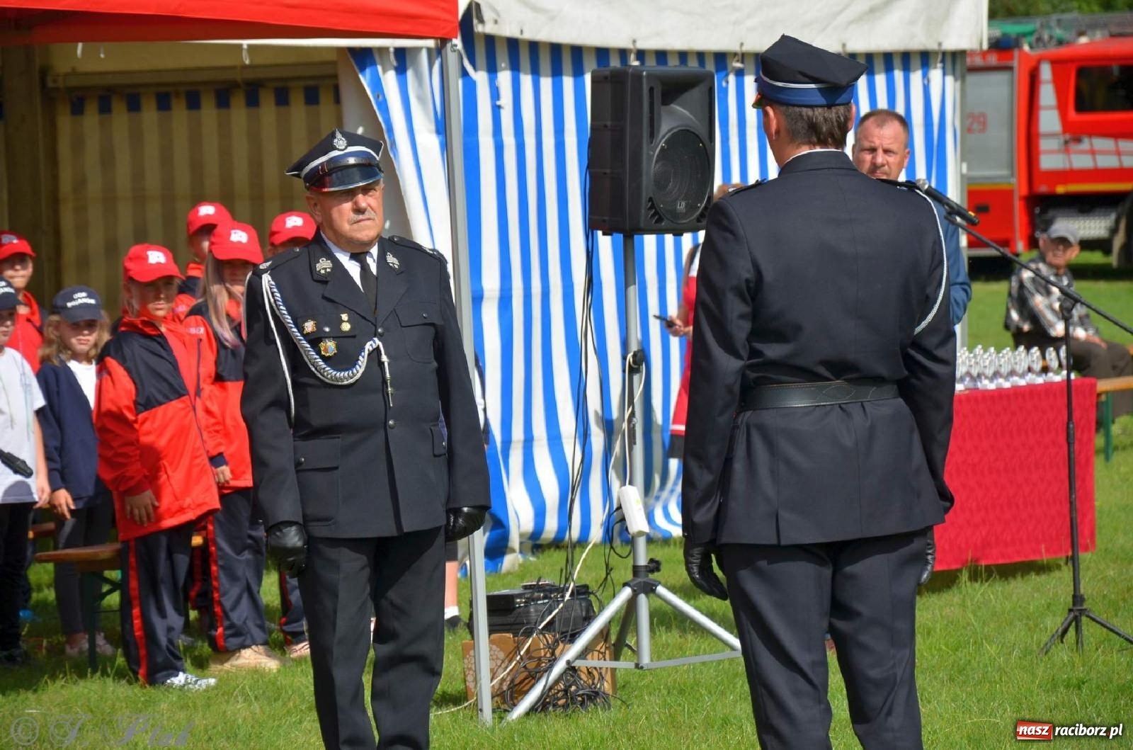 Zdjęcie w galerii na portalu naszraciborz.pl: Złoty Znak Związku na 100-lecie OSP Bojanów wiadomości z regionu
