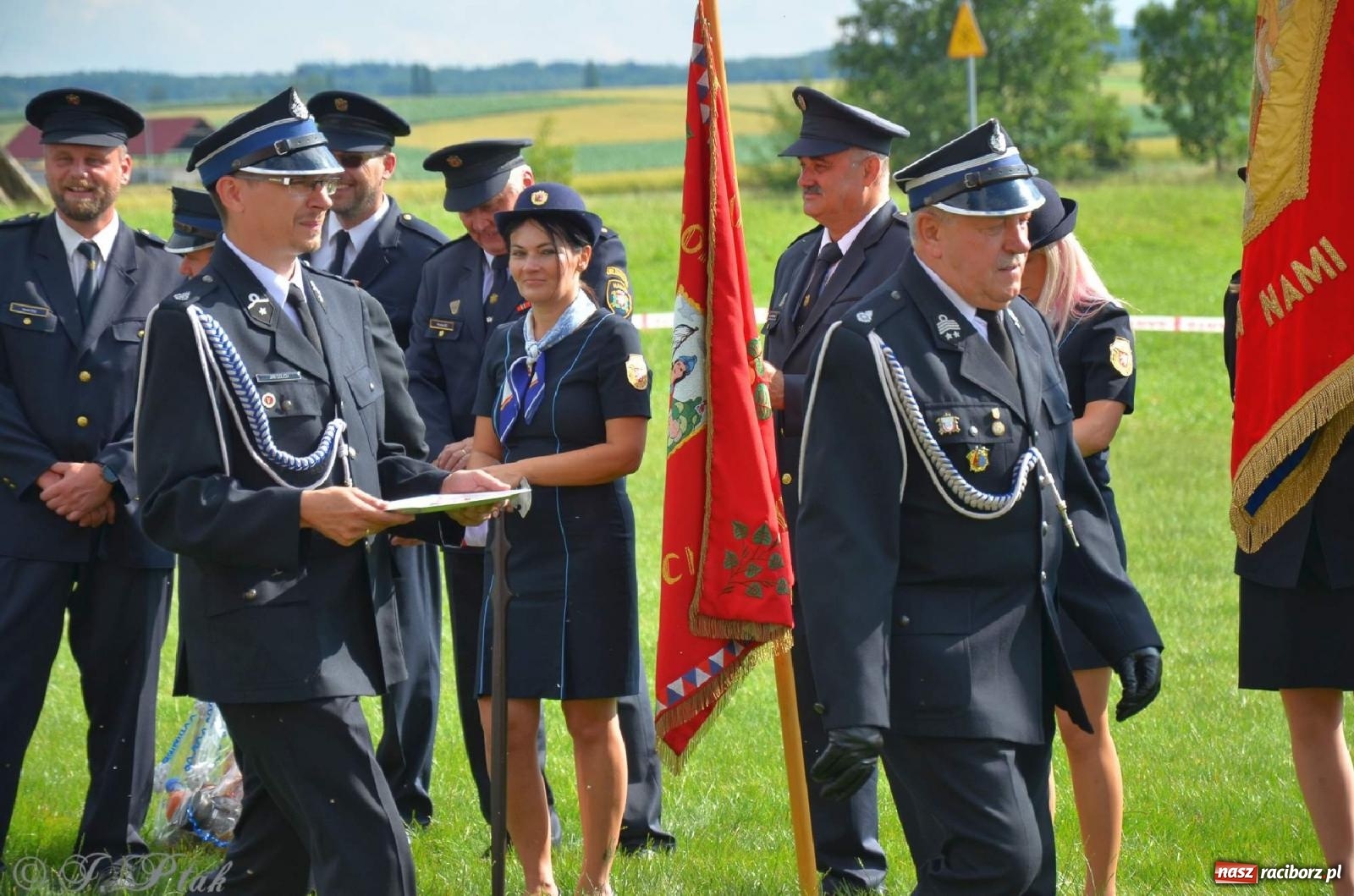 Zdjęcie w galerii na portalu naszraciborz.pl: Złoty Znak Związku na 100-lecie OSP Bojanów wiadomości z regionu