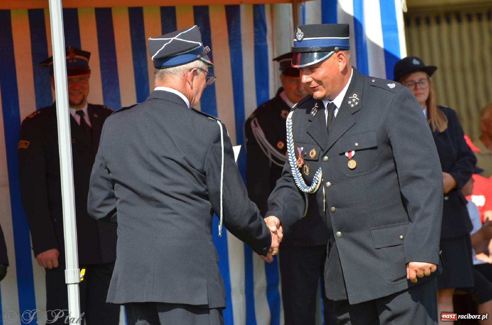 Zdjęcie w galerii na portalu naszraciborz.pl: Złoty Znak Związku na 100-lecie OSP Bojanów wiadomości z regionu