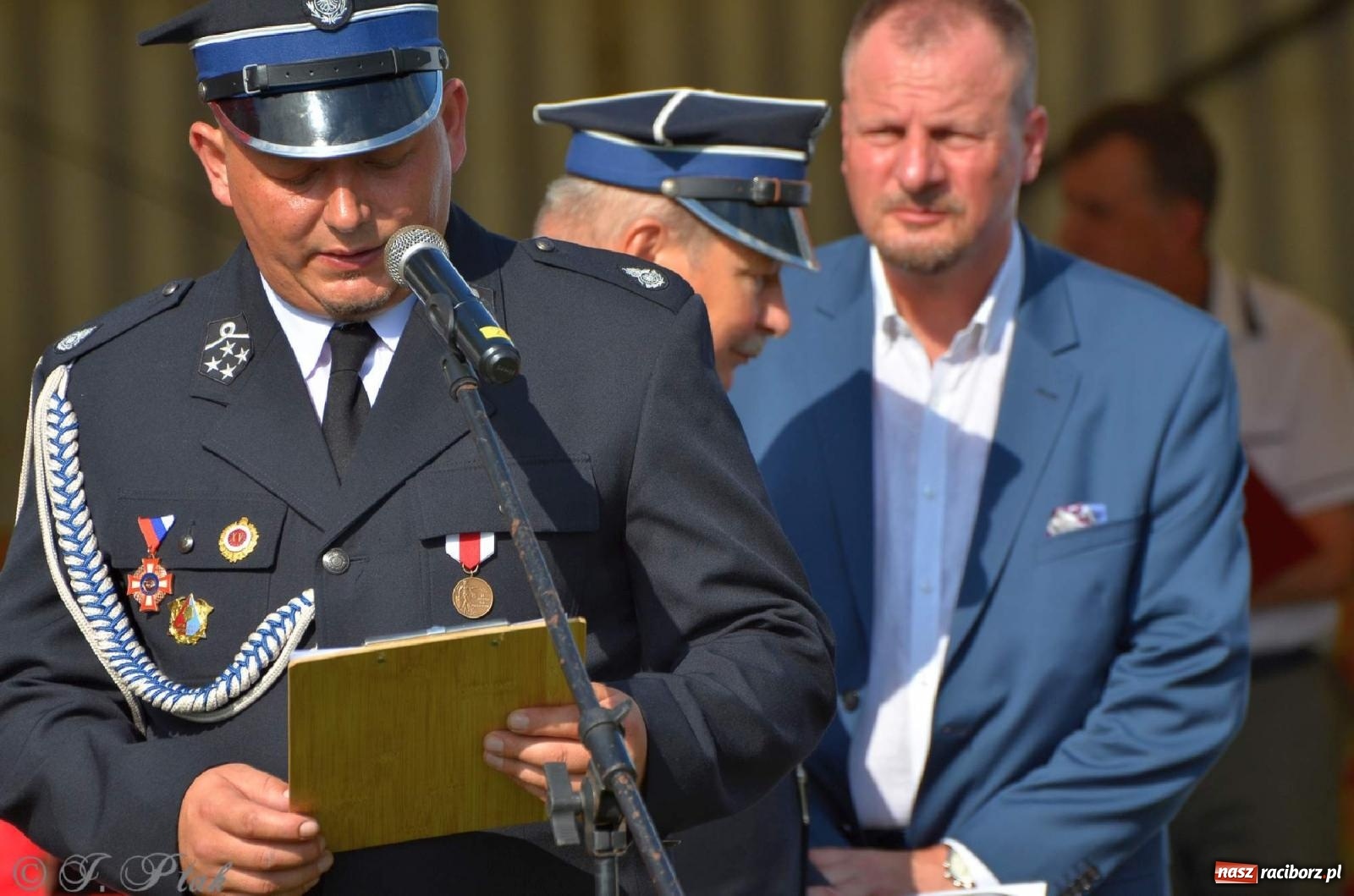 Zdjęcie w galerii na portalu naszraciborz.pl: Złoty Znak Związku na 100-lecie OSP Bojanów wiadomości z regionu