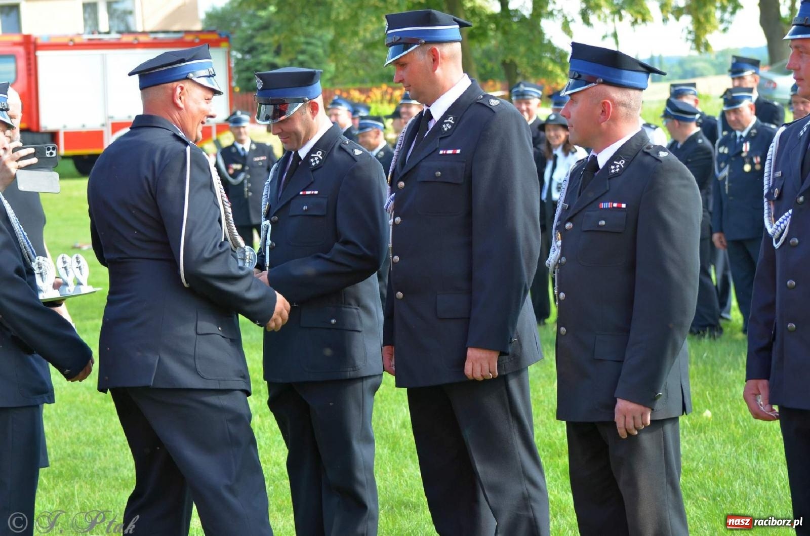 Zdjęcie w galerii na portalu naszraciborz.pl: Złoty Znak Związku na 100-lecie OSP Bojanów wiadomości z regionu