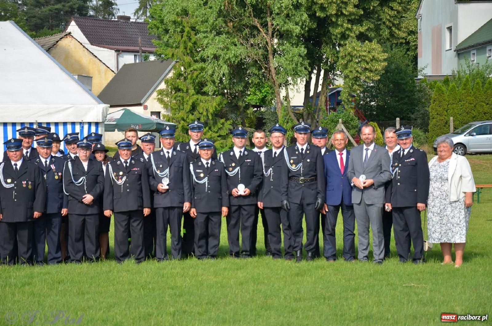 Zdjęcie w galerii na portalu naszraciborz.pl: Złoty Znak Związku na 100-lecie OSP Bojanów wiadomości z regionu