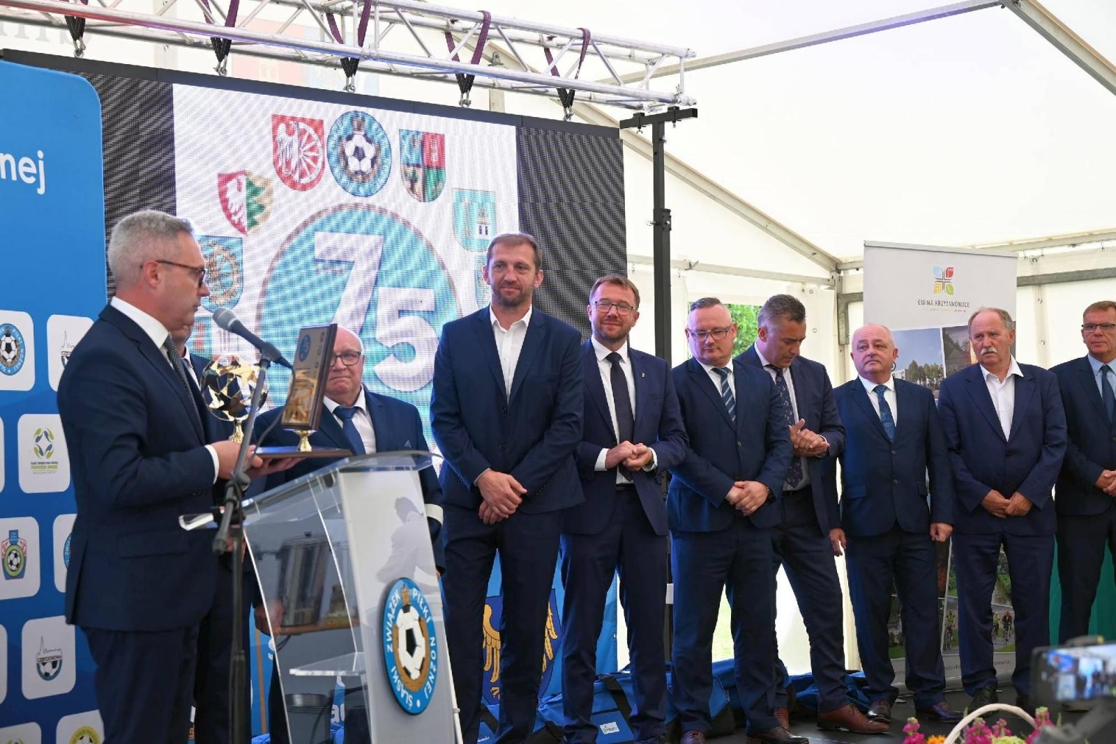 Zdjęcie w galerii na portalu naszraciborz.pl: Huczne obchody 75-lecia Podokręgu Racibórz [FOTO i WIDEO] wiadomości z regionu